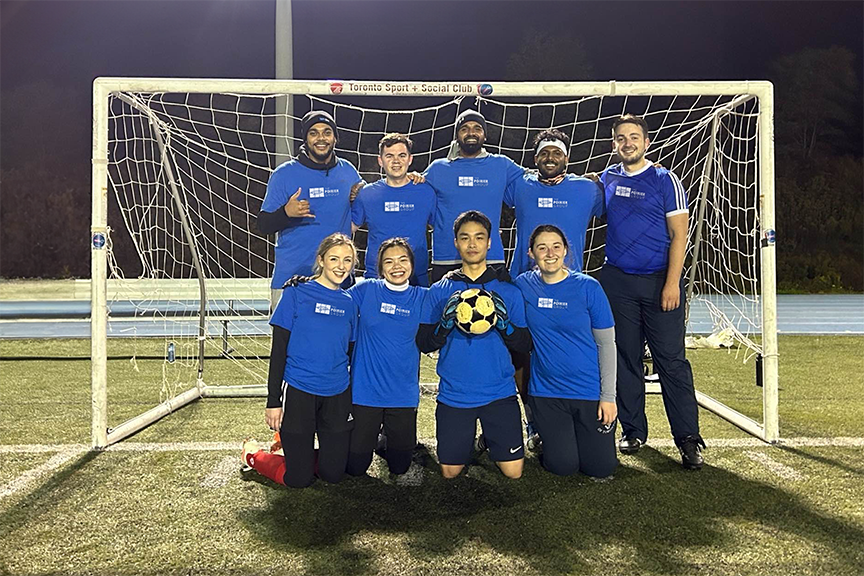 Team culture is afoot at soccer game